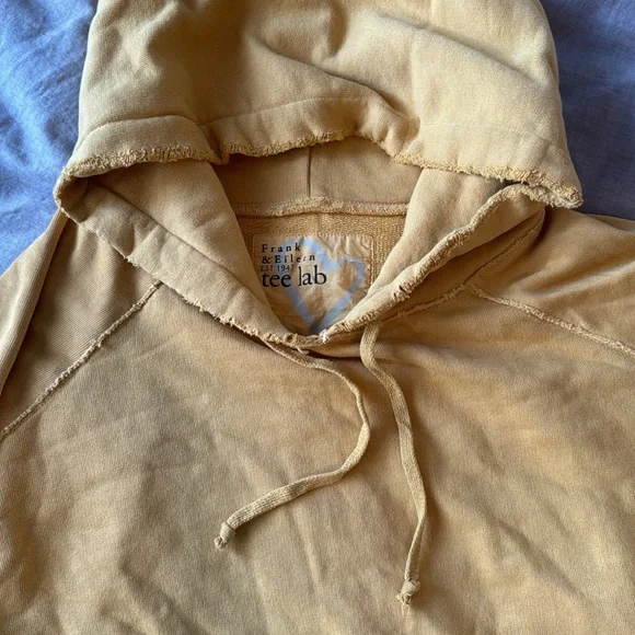 Frank & Eileen Mustard Yellow Hoodie Sweatshirt - Picture 6 of 11